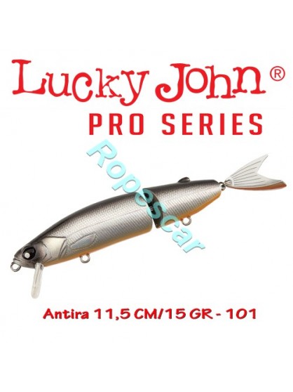 Vobler Swimbait Antira 115SP-101 / 11,5 cm,suspending - Lucky John